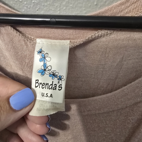 Pink Relaxed Ruched Short Sleeve Tee - Picture 2 of 2